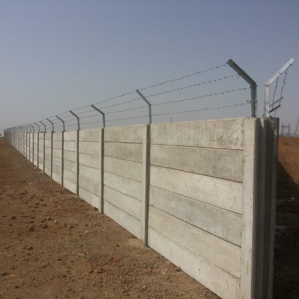 Precast Compound Wall | cement products | RCC readymade compound walls in Dholera | Industry Boundary Wall | Folding Wall